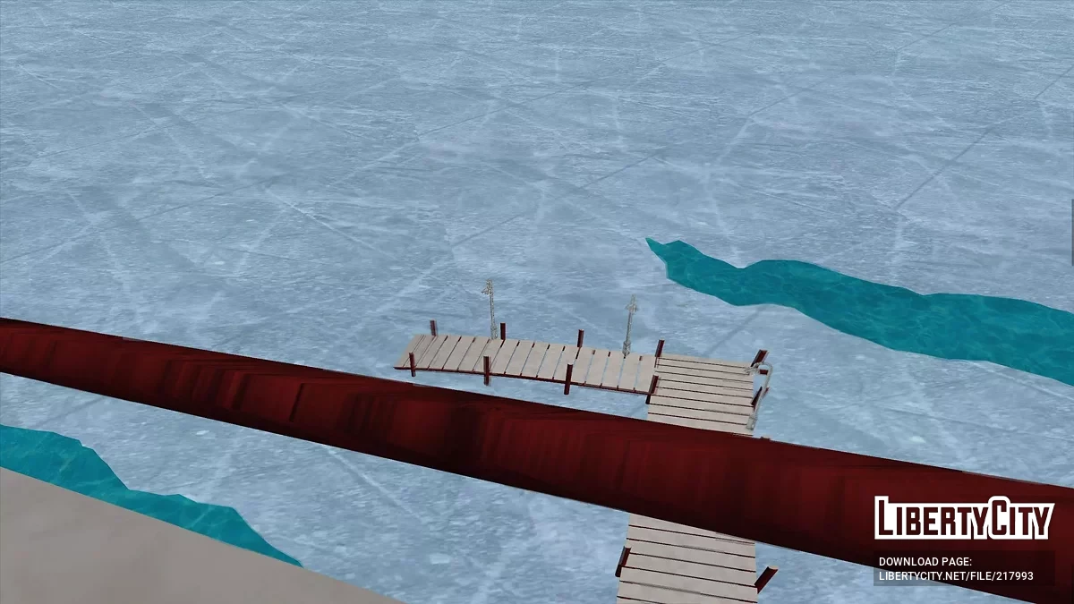 New Year's island and scenery / GTA San Andreas