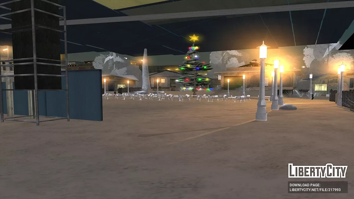 New Year's island and scenery / GTA San Andreas