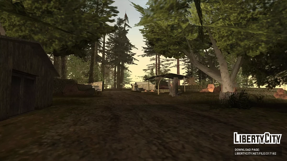 Updated sawmill in Panopticon (+ for SAMP and MTA) / GTA San Andreas