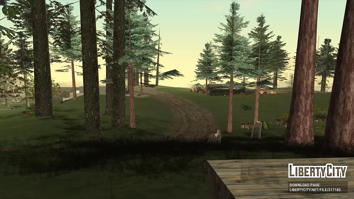 Updated sawmill in Panopticon (+ for SAMP and MTA) / GTA San Andreas
