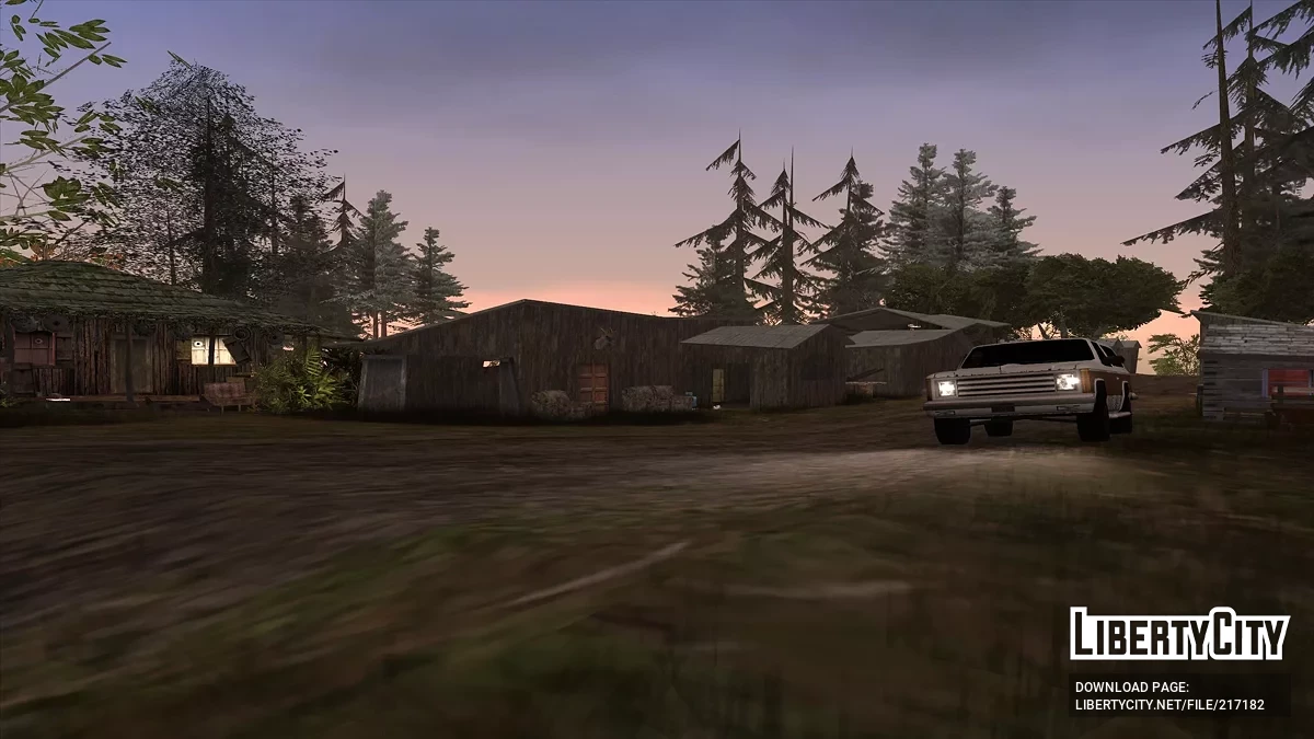 Updated sawmill in Panopticon (+ for SAMP and MTA) / GTA San Andreas