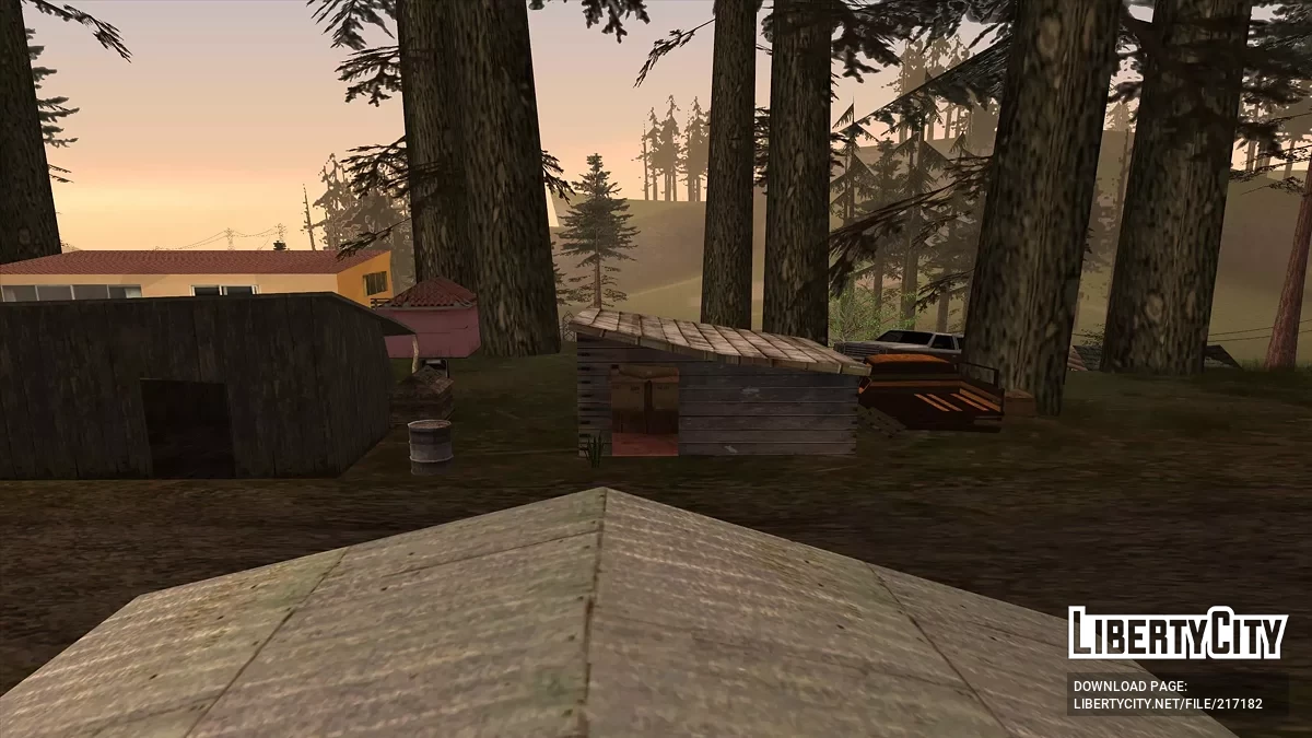 Updated sawmill in Panopticon (+ for SAMP and MTA) / GTA San Andreas