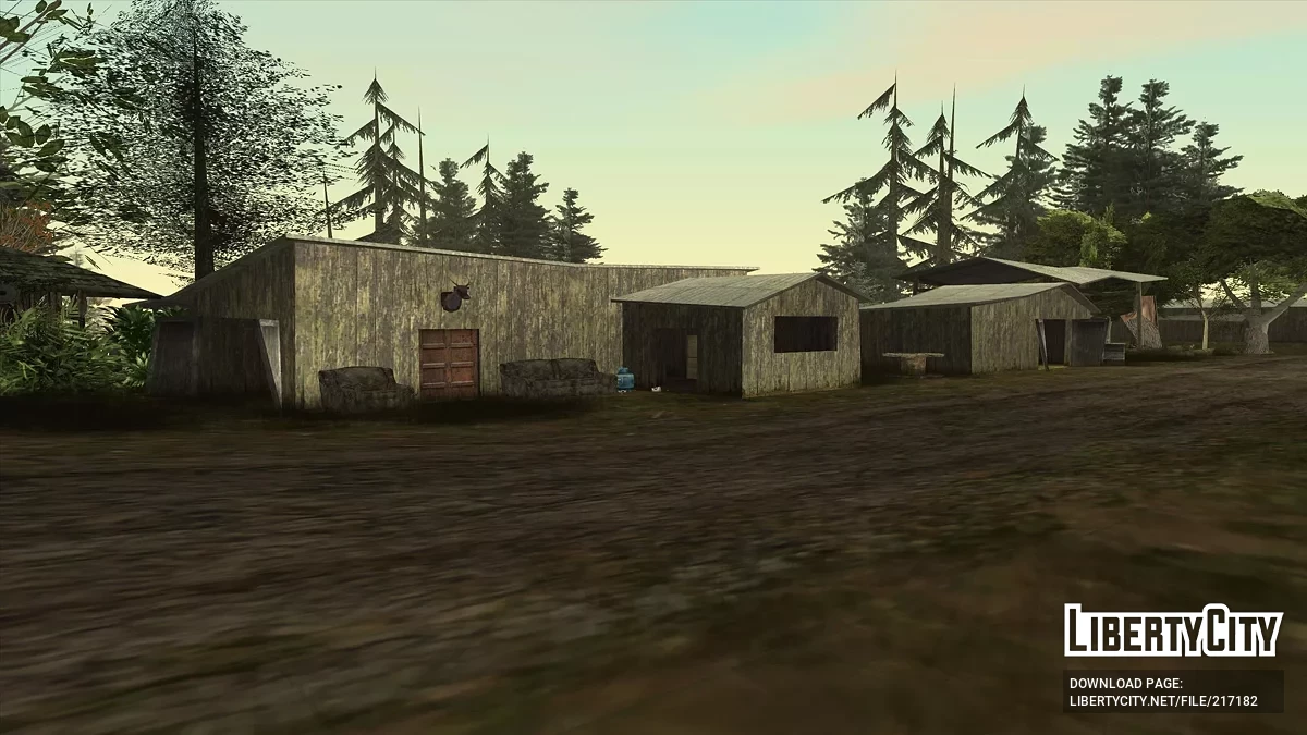 Updated sawmill in Panopticon (+ for SAMP and MTA) / GTA San Andreas