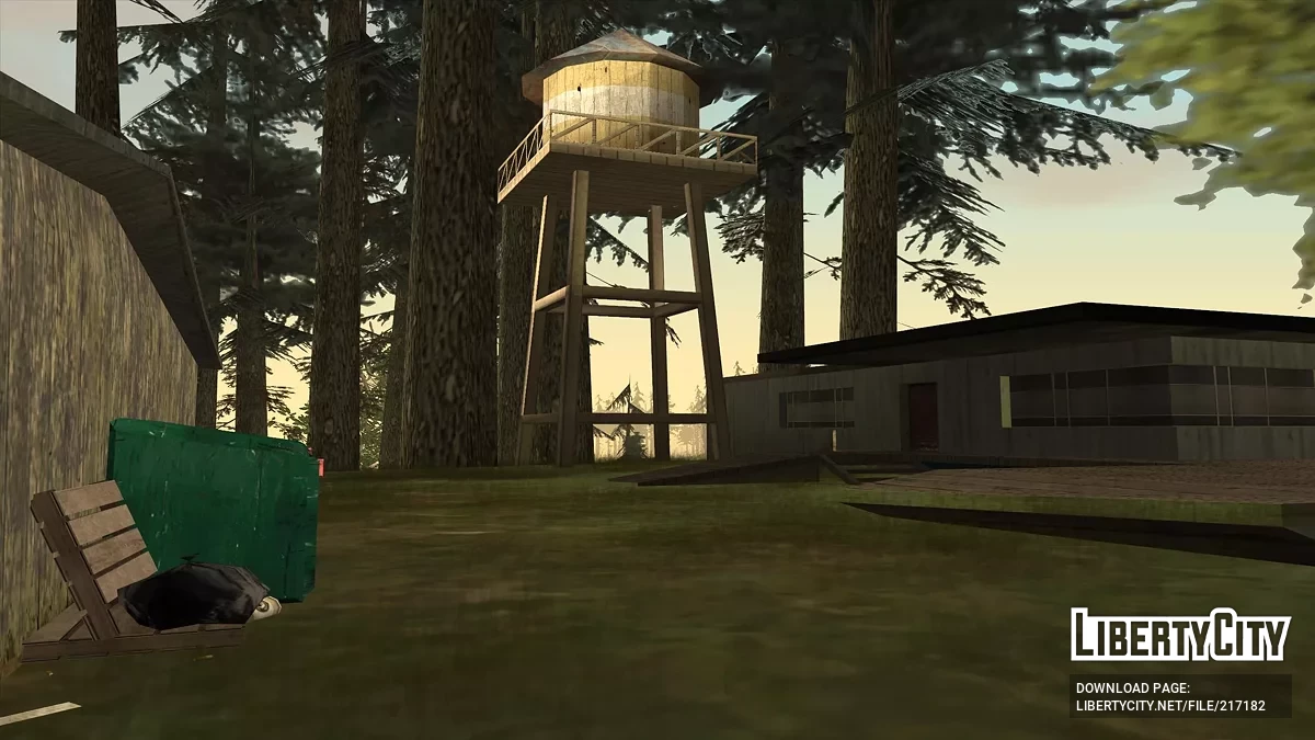 Updated sawmill in Panopticon (+ for SAMP and MTA) / GTA San Andreas