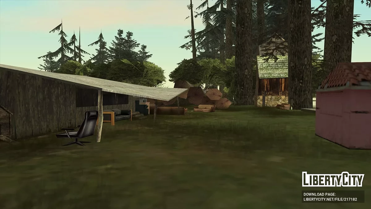 Updated sawmill in Panopticon (+ for SAMP and MTA) / GTA San Andreas