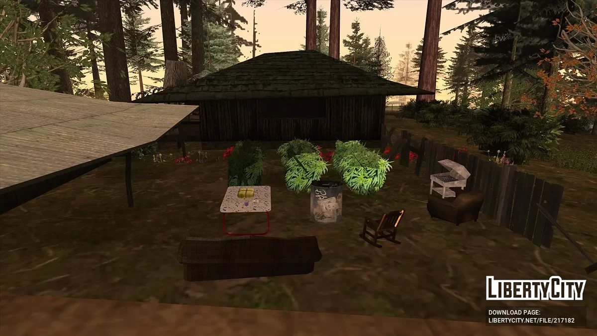 Updated sawmill in Panopticon (+ for SAMP and MTA) / GTA San Andreas