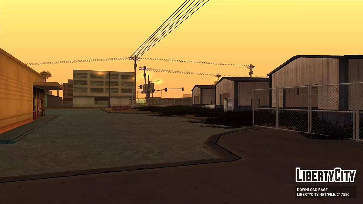 Сервісні бокси під Вайнвудом / GTA San Andreas