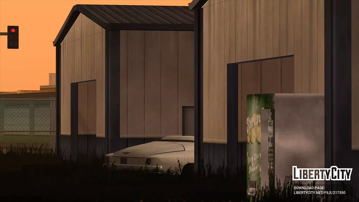 Сервісні бокси під Вайнвудом / GTA San Andreas