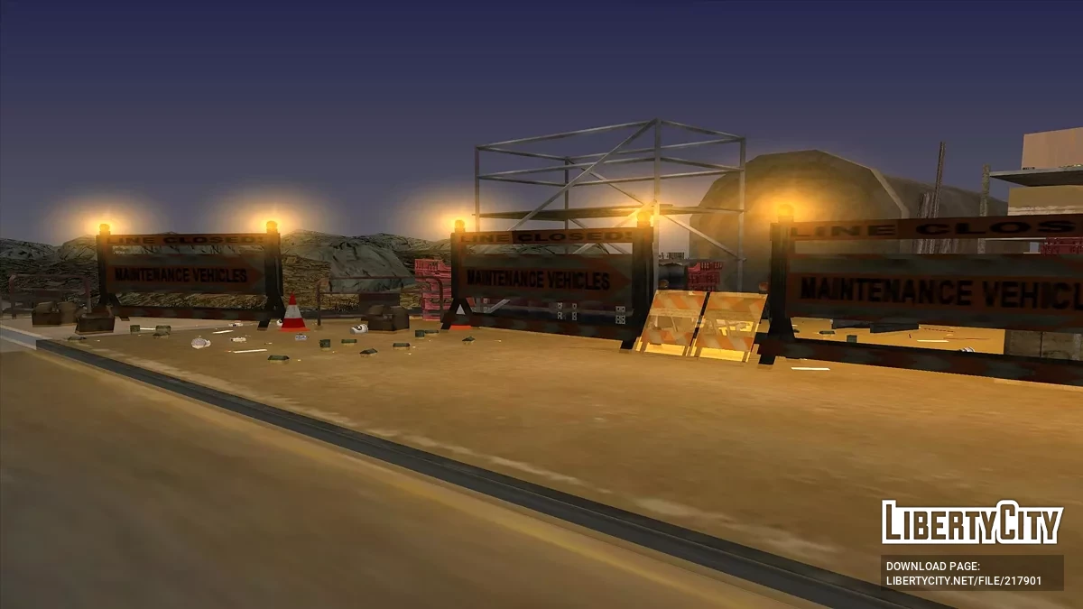 Travaux de voirie / GTA San Andreas