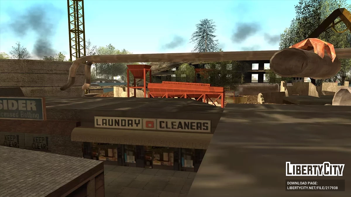Construcción en Gantón / GTA San Andreas