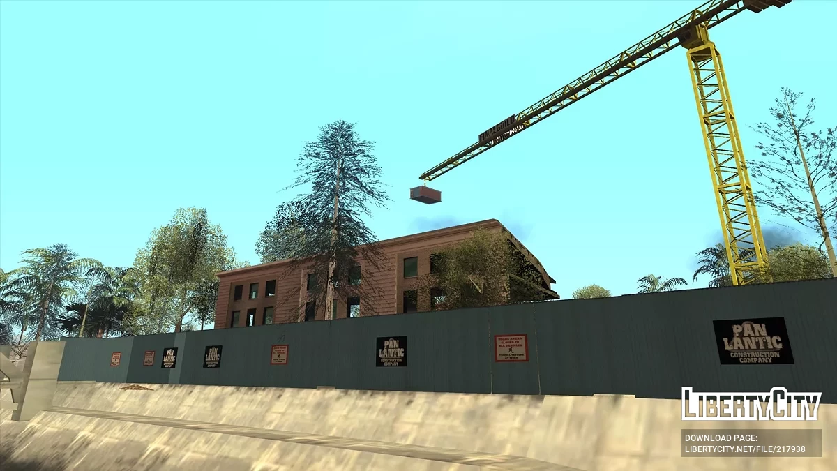 Construcción en Gantón / GTA San Andreas