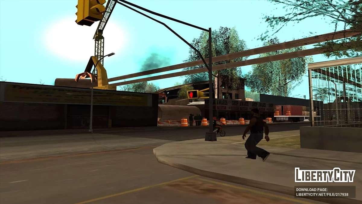 Construcción en Gantón / GTA San Andreas