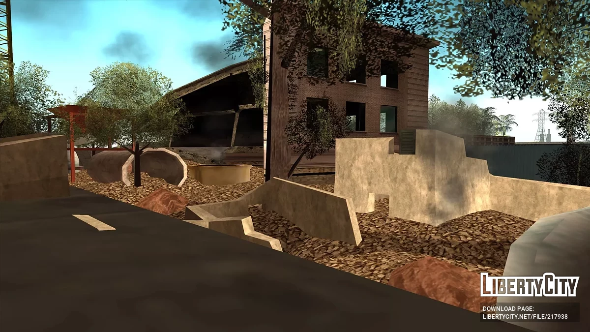 Construcción en Gantón / GTA San Andreas