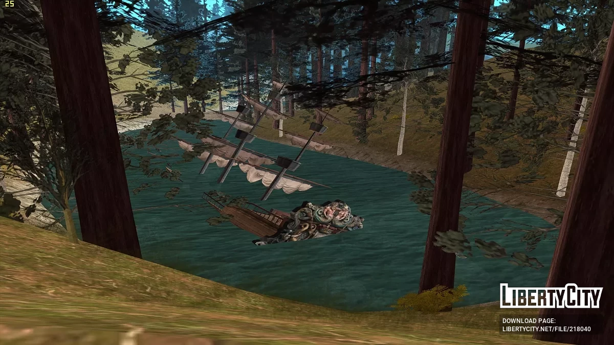 Le navire englouti / GTA San Andreas