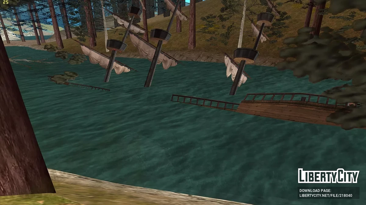 Le navire englouti / GTA San Andreas