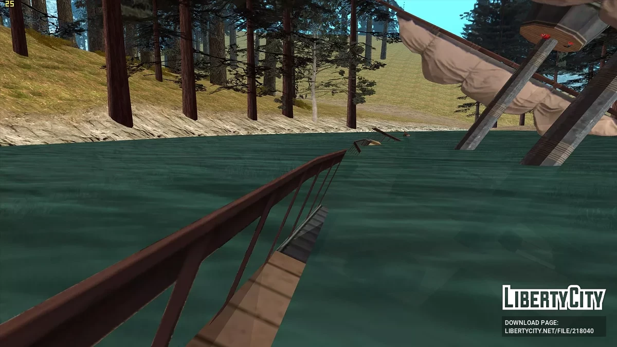 Le navire englouti / GTA San Andreas