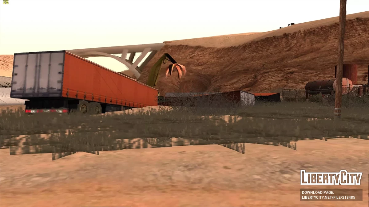 Verbesserter verlassener Flughafen in der Wüste / GTA San Andreas