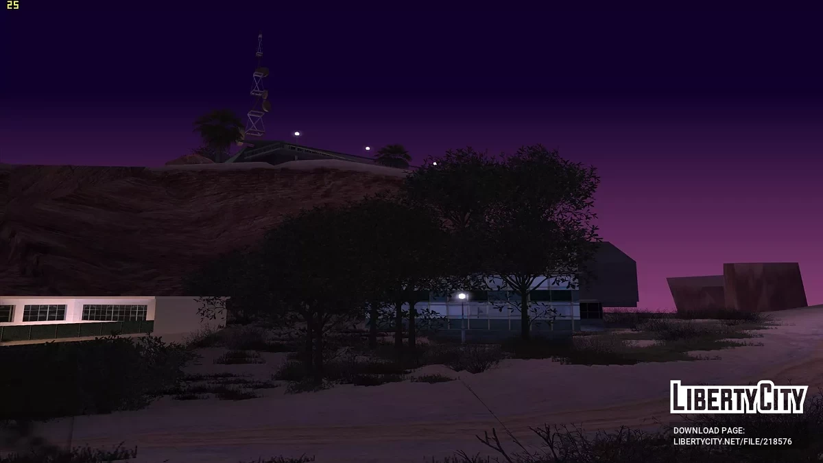 Meteoriteneinschläge in den Wüstenbergen / GTA San Andreas