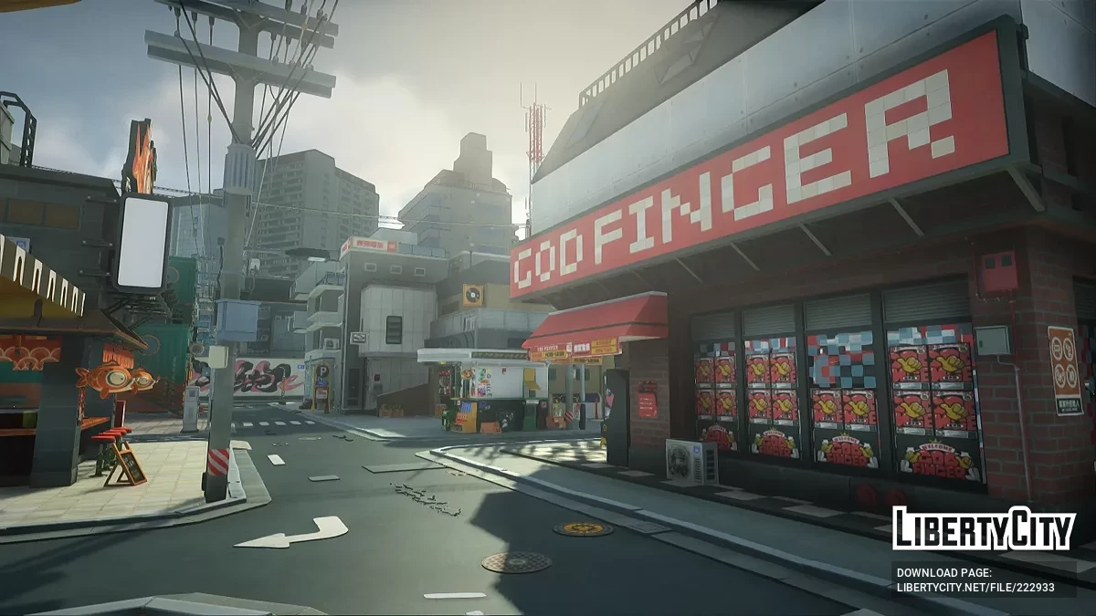 Sixth Street Map (Zenless Zone Zero) / GTA San Andreas