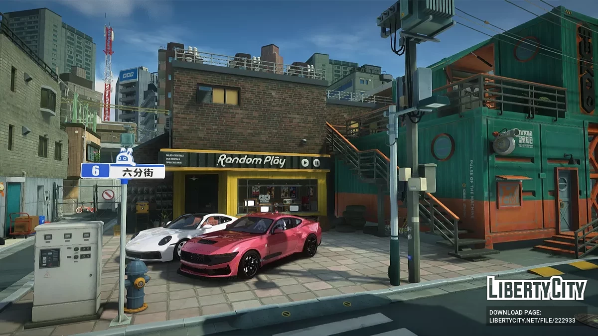 Sixth Street Map (Zenless Zone Zero) / GTA San Andreas