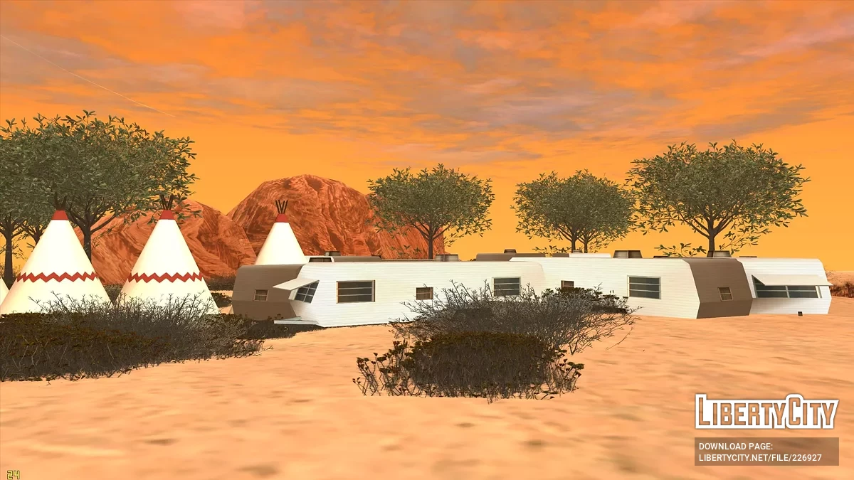Mountain Camping / GTA San Andreas