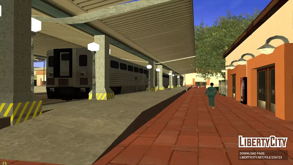 Updated Los Santos Train Station / GTA San Andreas