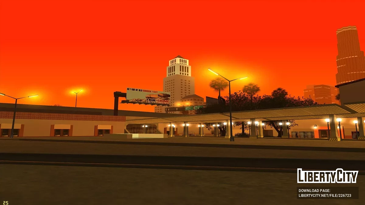 Updated Los Santos Train Station / GTA San Andreas