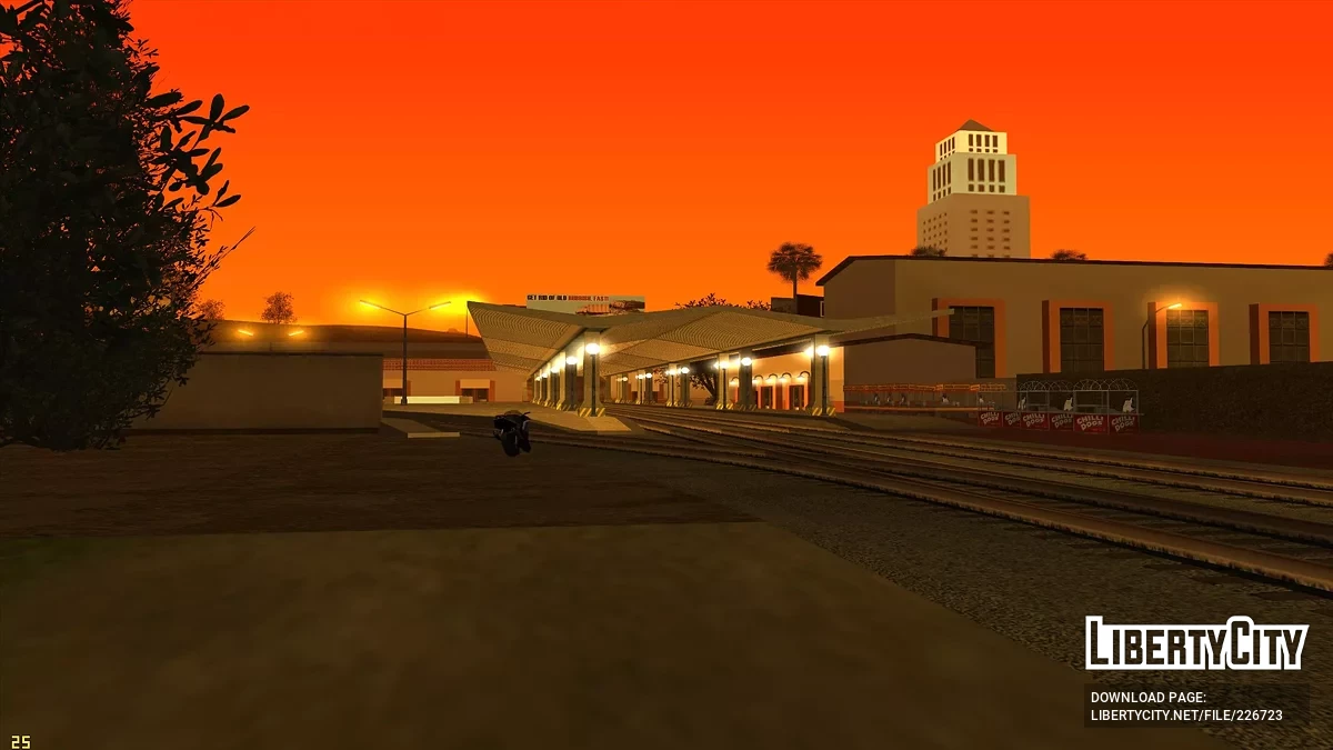 Updated Los Santos Train Station / GTA San Andreas