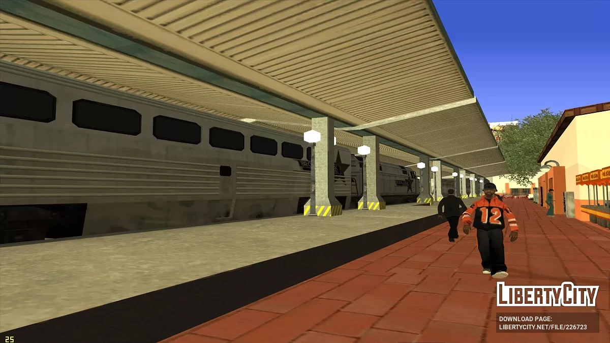 Updated Los Santos Train Station / GTA San Andreas