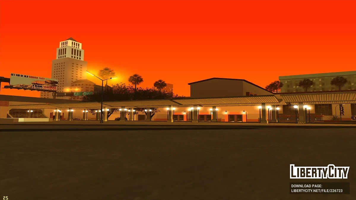Updated Los Santos Train Station / GTA San Andreas