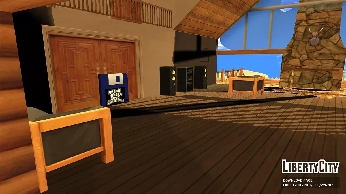 Hotel di pegunungan gurun / GTA San Andreas