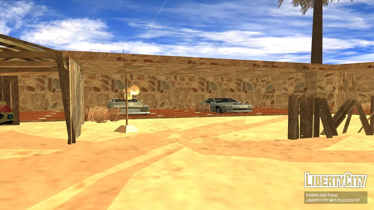 Hotel di pegunungan gurun / GTA San Andreas