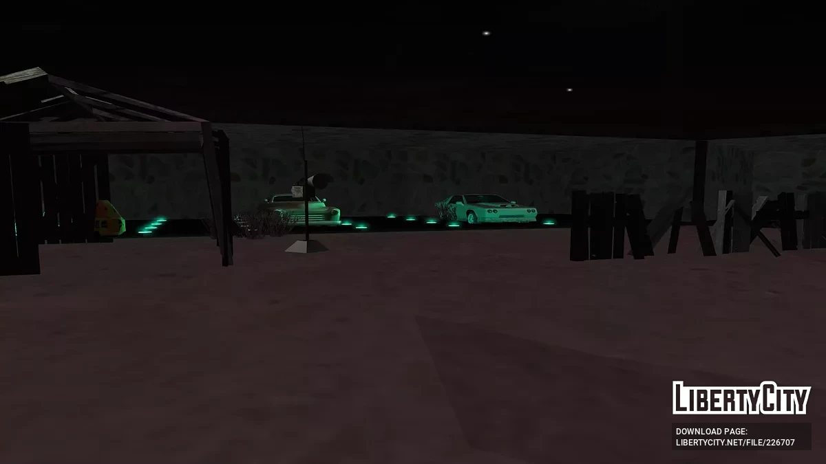 Hotel di pegunungan gurun / GTA San Andreas