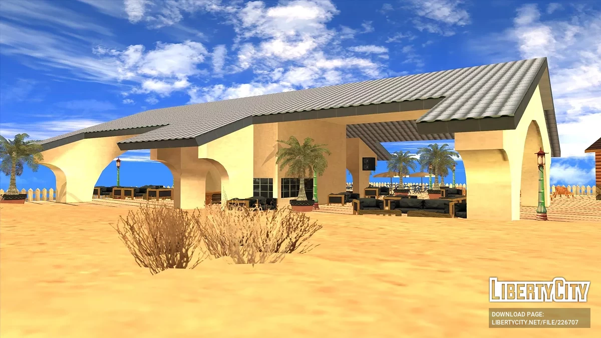 Hotel di pegunungan gurun / GTA San Andreas