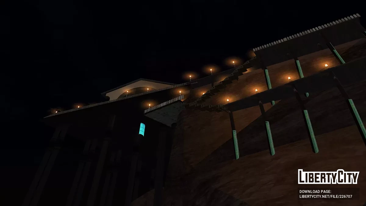 Hotel di pegunungan gurun / GTA San Andreas