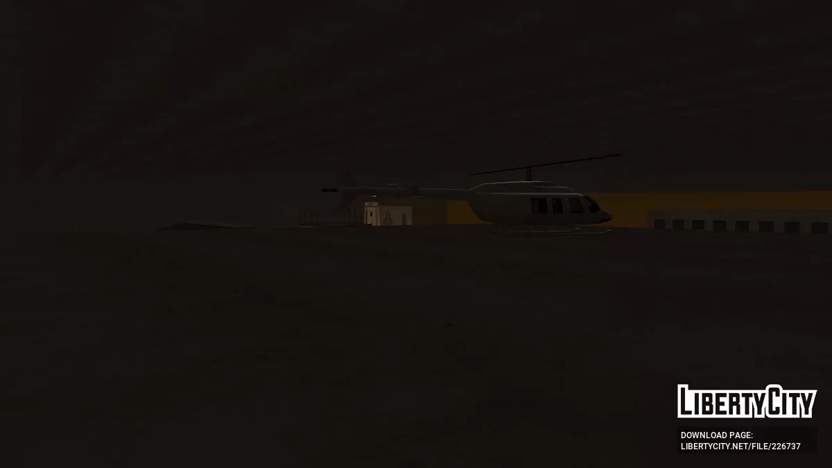Hotel di Sepanjang Jalan Distrik Red dengan Bunker / GTA San Andreas