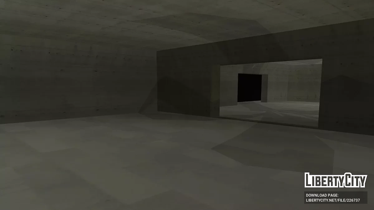 Hotel di Sepanjang Jalan Distrik Red dengan Bunker / GTA San Andreas