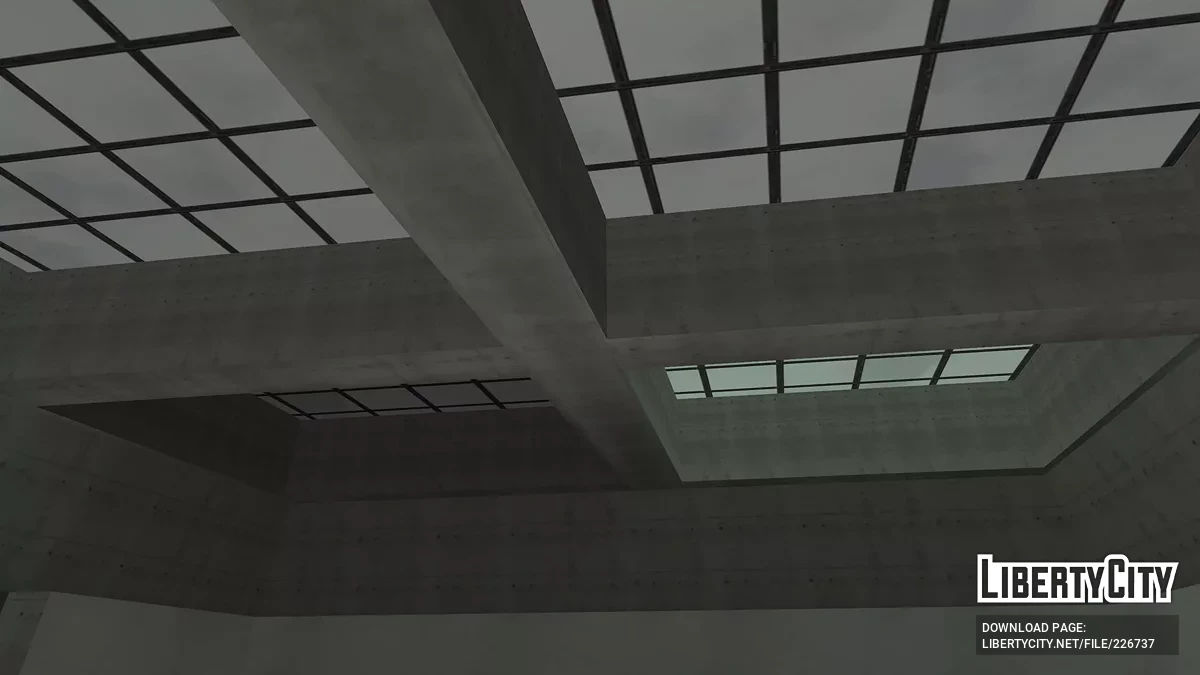 Hotel di Sepanjang Jalan Distrik Red dengan Bunker / GTA San Andreas