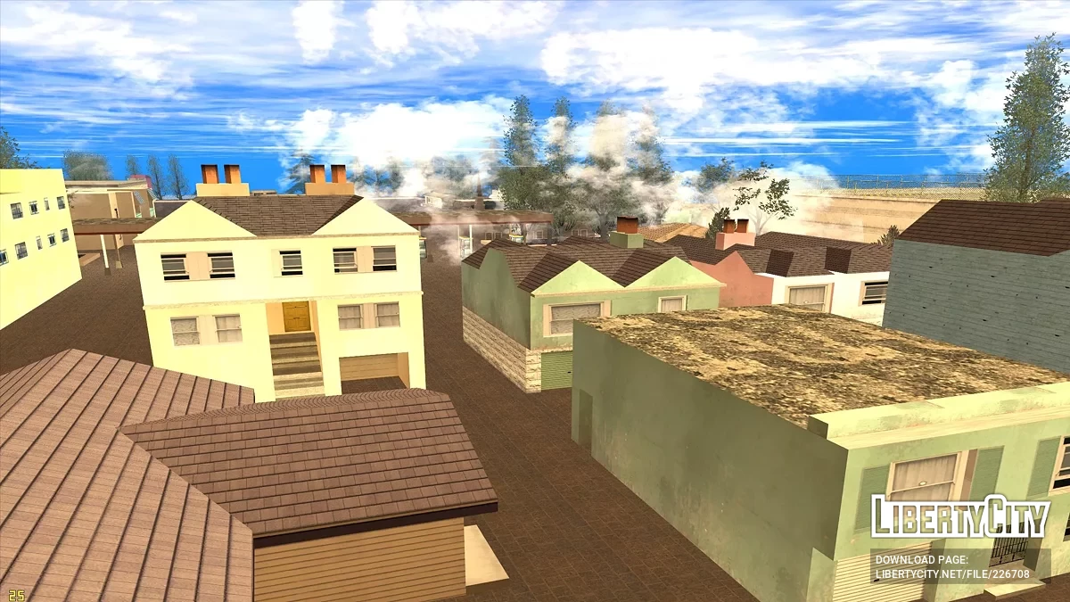 Dorf im Flint-Kreis / GTA San Andreas
