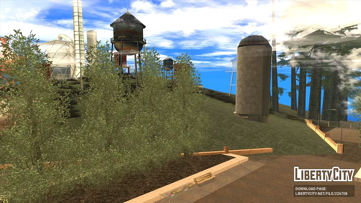 Dorf im Flint-Kreis / GTA San Andreas