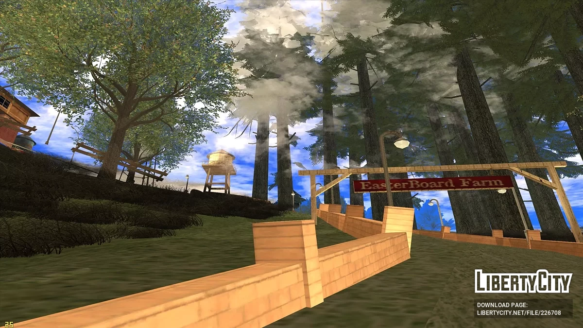 Dorf im Flint-Kreis / GTA San Andreas
