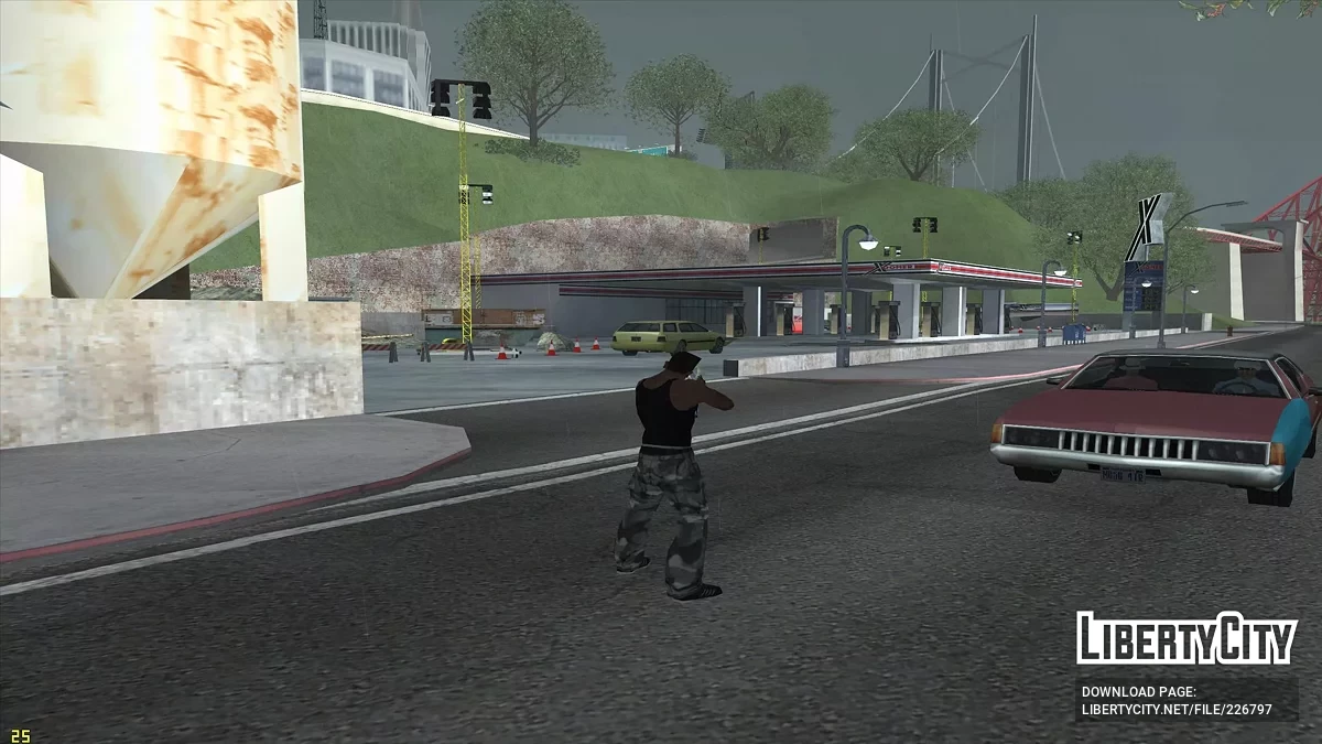 Renovation at the Gas Station in Easter Basin / GTA San Andreas