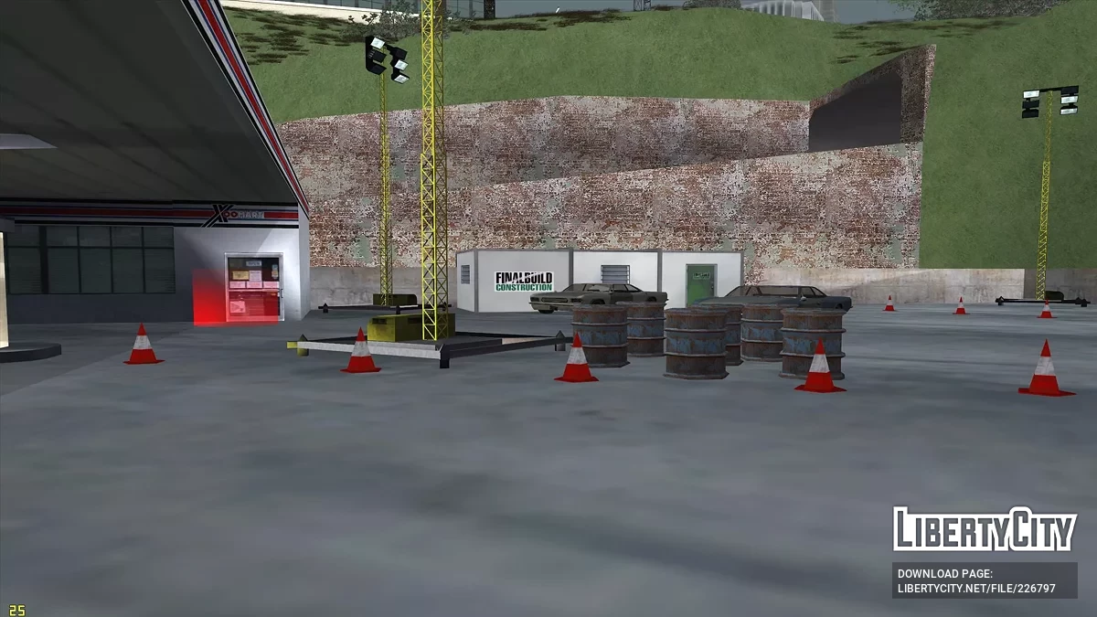 Renovation at the Gas Station in Easter Basin / GTA San Andreas