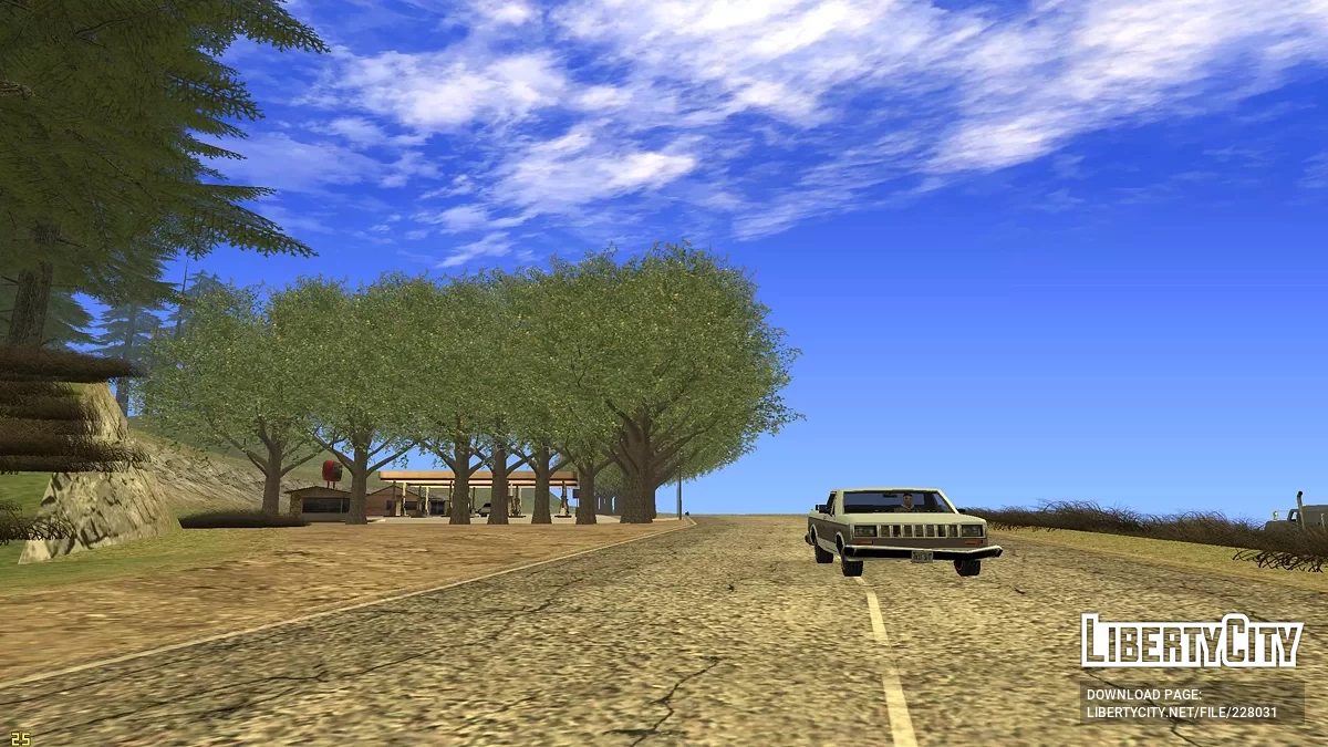 Landhotel mit Tankstelle / GTA San Andreas