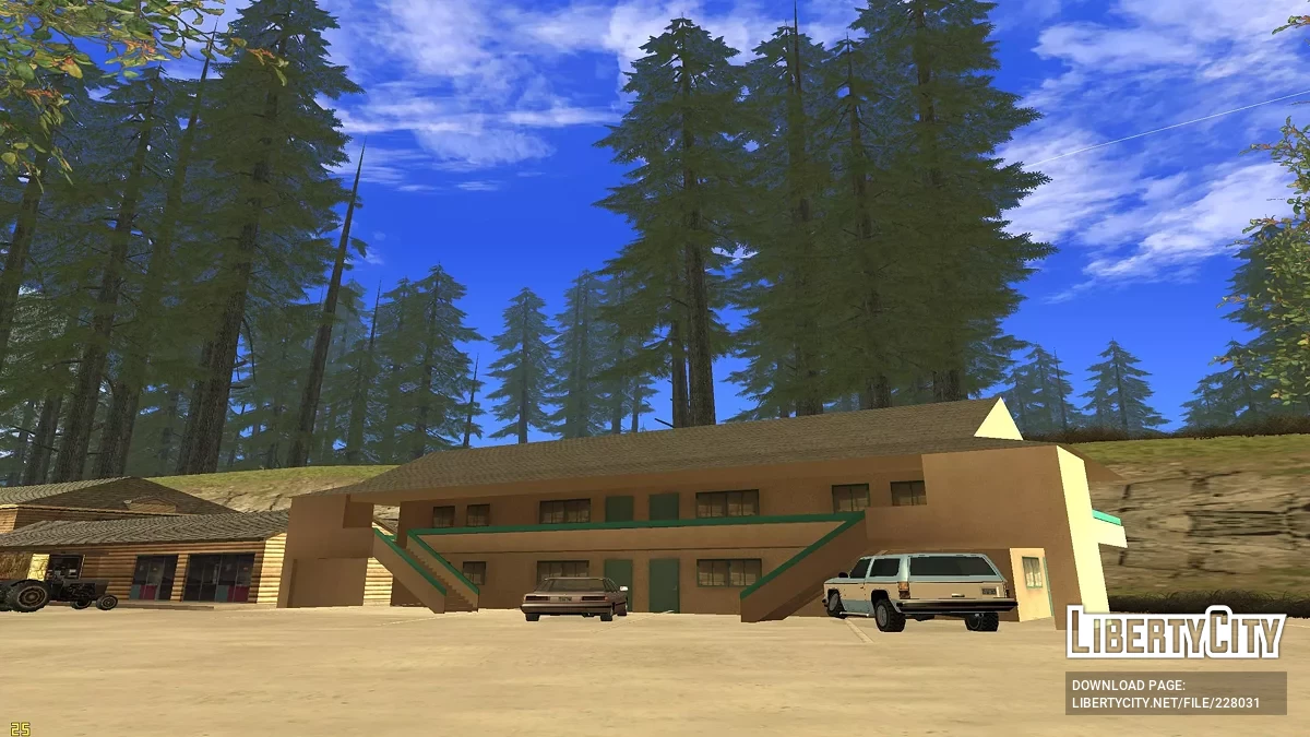 Landhotel mit Tankstelle / GTA San Andreas
