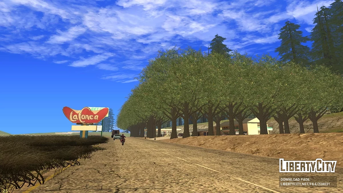 Landhotel mit Tankstelle / GTA San Andreas