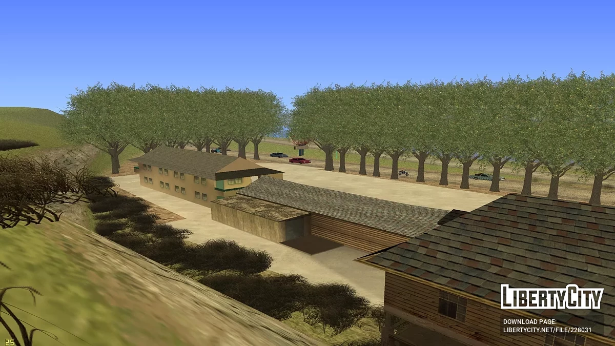 Landhotel mit Tankstelle / GTA San Andreas