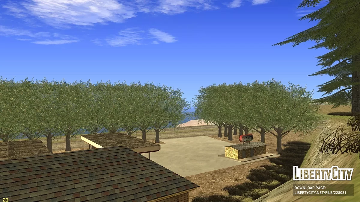 Landhotel mit Tankstelle / GTA San Andreas