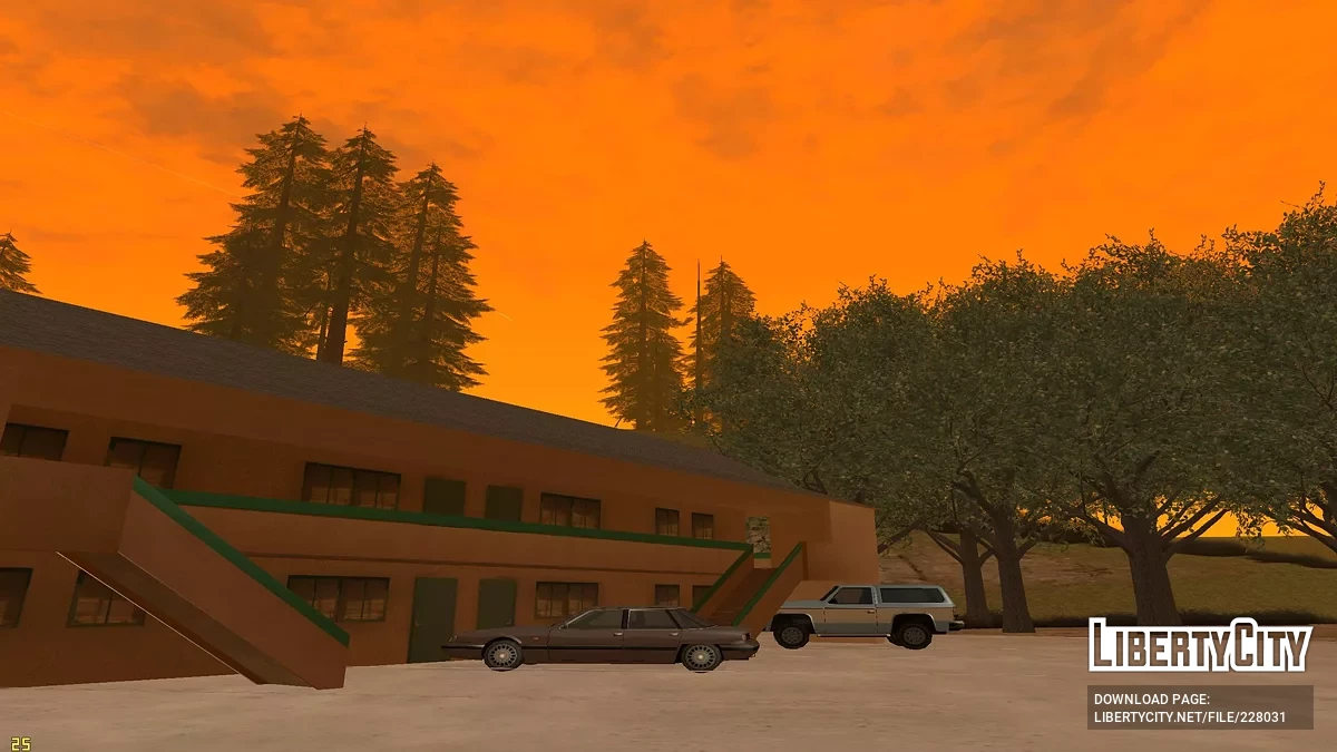 Landhotel mit Tankstelle / GTA San Andreas