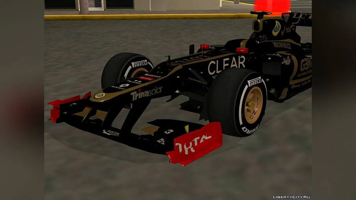 Lotus E20 F1 2012 / GTA San Andreas